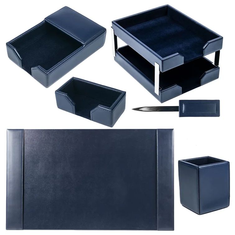 This image has an empty alt attribute; its file name is bluedeskset-1.jpg
