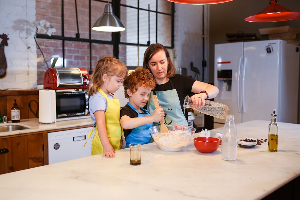 Kids in the Kitchen, kids meals. kids cooking