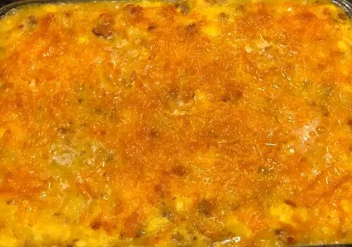 grits casserole, breakfast casserole, sausage casserole, christmas casserole, best christmas casserole