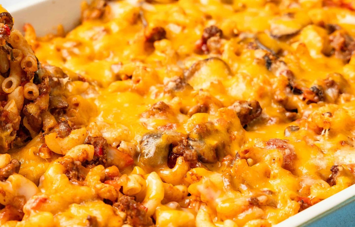 johnny mazetti, marzetti, hamburger casserole