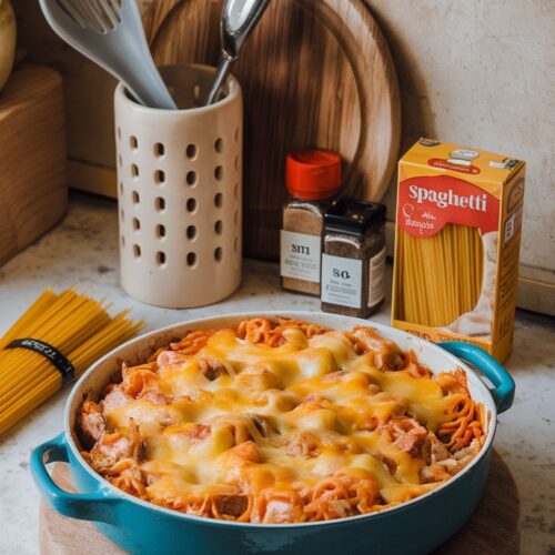 chicken casserole, spaghetti casserole