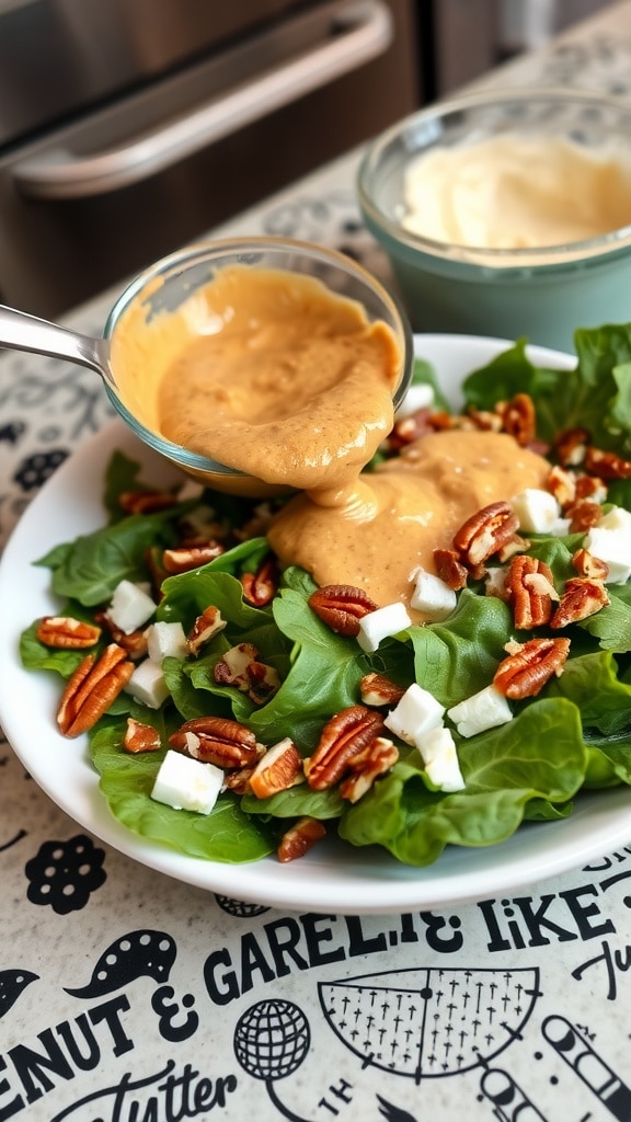 Peanut Butter and Coconut Dressing for salads
