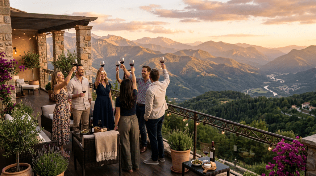 Southern hospitality etiquette starts with a warm porch welcome