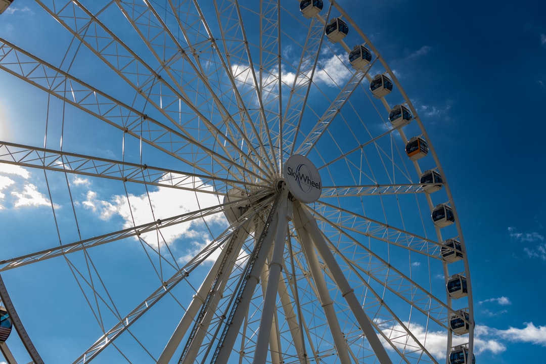 Myrtle Beach SkyWheel against a blue sky